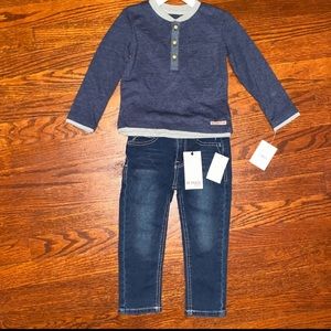 Hudson Jeans Kids 2T Bundle Set